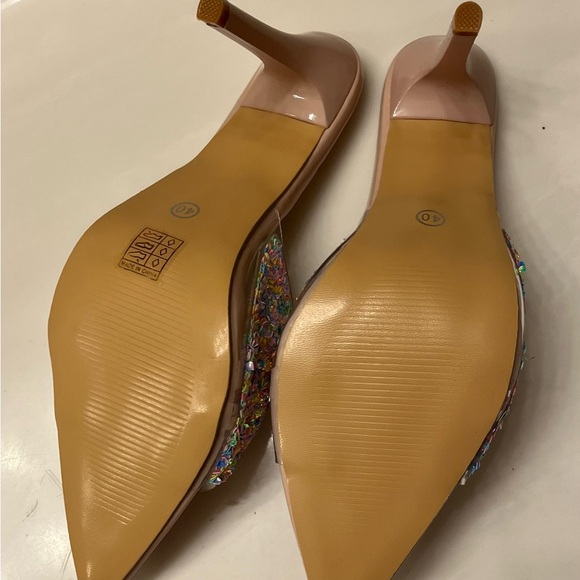 Multicolored sequins heels - Picture 4 of 4